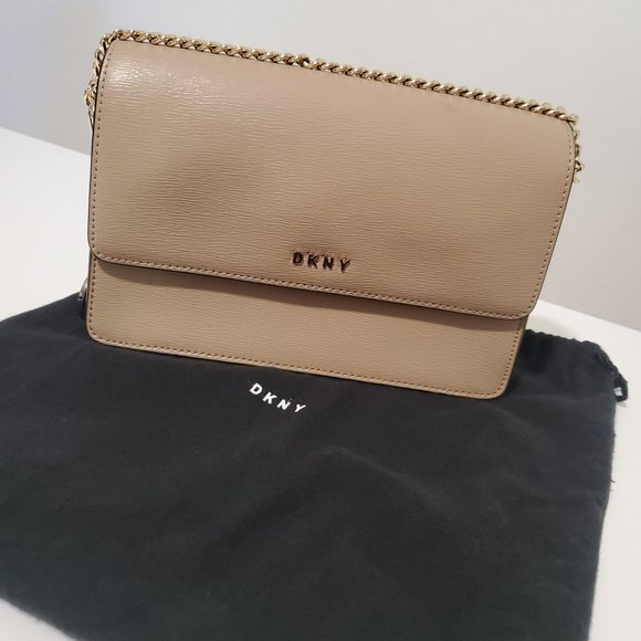 Dkny Handbags - DKNY Donna Karan New York Medium Crossbody, Cream Color